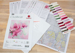 Набор для вышивания «Изящные орхидеи» - Фото 3