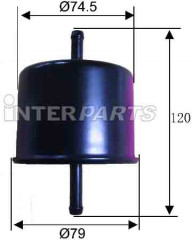 Фильтр топливный IPF-204 - Фото 1