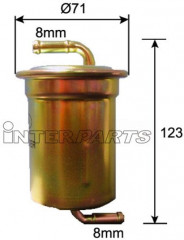 Фильтр топливный IPF-624 - Фото 1