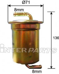 Фильтр топливный IPF-637 - Фото 1