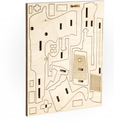 Конструктор из дерева «Пистолет» - Фото 2