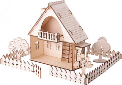 Конструктор из дерева «Дачный домик» - Фото 3