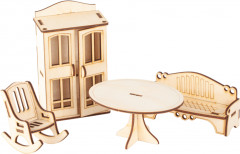 Конструктор из дерева «Гостиная» - Фото 3