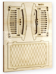 Конструктор из дерева «Кровать» - Фото 1