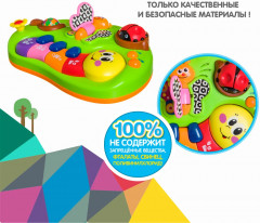 Игрушка разивающая «Веселые насекомые» - Фото 5