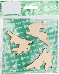 Набор заготовок деревянных «Зайчики» - Фото 1