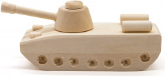 Заготовка деревянная «Танк» - Фото 2