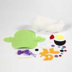 Набор для творчества из фетра «Веселые друзья. Зеленый монстр» - Фото 2