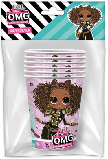 Набор бумажных стаканов « L.O.L. Surprise»