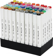 Набор маркеров двусторонних для скетчинга - Фото 2