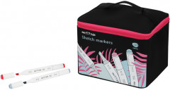 Набор маркеров двусторонних для скетчинга - Фото 1