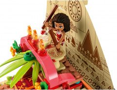 Конструктор Disney Princess 43210 Путеводная лодка Моаны. Moana's Wayfinding Boat - Фото 6