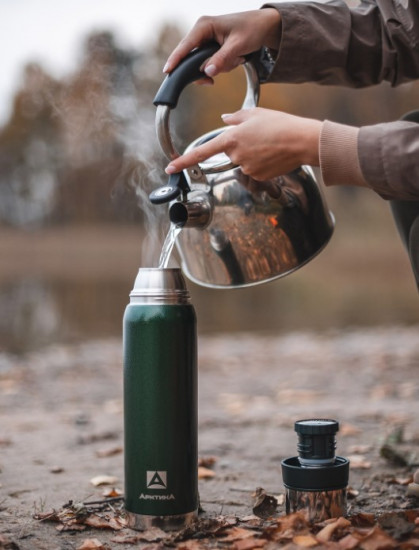 Термос бытовой с ситечком