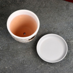 Горшок цветочный с подставкой «Орхидея» - Фото 1