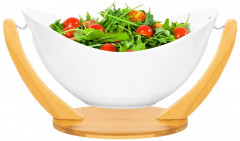 Блюдо на деревянной подставке «Айсберг» - Фото 1