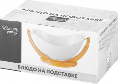 Блюдо на деревянной подставке «Айсберг» - Фото 7