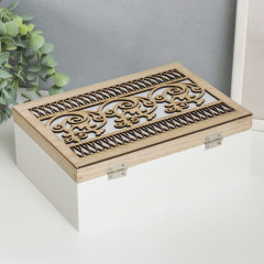 Шкатулка декоративная «Ажурная резьба» - Фото 3