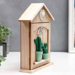 Ключница «Кактусы в горшочках» - Фото 4