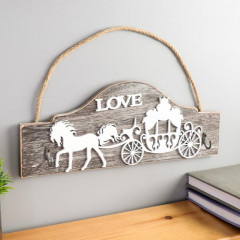 Крючки декоративные «Карета с лошадью» - Фото 1