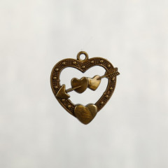 Музыка ветра «Двойное сердце со стрелой» - Фото 4