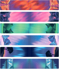 Набор закладок магнитных «Galaxy» - Фото 5