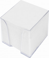 Блок для записей в прозрачной подставке - Фото 2