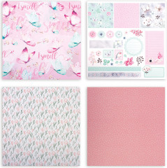Набор бумаги для скрапбукинга «Нежность природы» - Фото 2