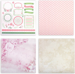 Набор бумаги для скрапбукинга «Нежность природы» - Фото 4