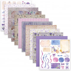 Набор бумаги для скрапбукинга «Прованс» - Фото 1