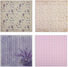 Набор бумаги для скрапбукинга «Прованс» - Фото 5