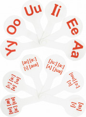 Набор веер-касс «Английские гласные и согласные» - Фото 2