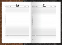 Ежедневник «Кожа коричневая» - Фото 2