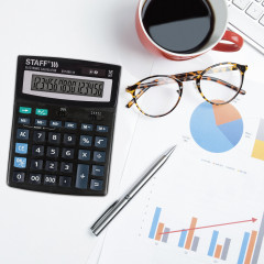 Калькулятор настольный STF-888-16 - Фото 9