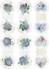 Закладки для книг магнитные «Flowers» - Фото 1