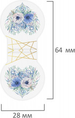 Закладки для книг магнитные «Flowers» - Фото 6