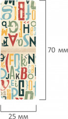Закладки для книг магнитные «Letters» - Фото 6