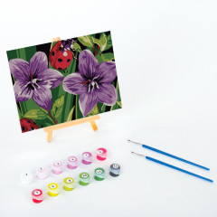 Картина по номерам «Божья коровка» - Фото 2