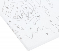 Картина по номерам «Оленёнок» - Фото 4