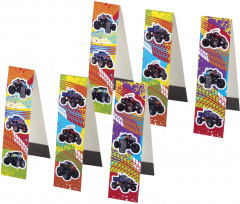 Закладки для книг магнитные «Монстр — трак» - Фото 1