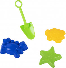 Песок кинетический с песочницей и формочками «Морские фантазии» - Фото 4