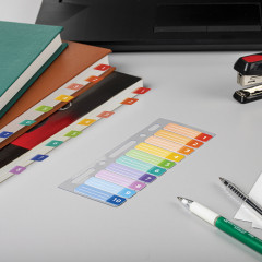 Набор закладок на пластиковой линейке - Фото 5