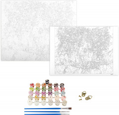 Картина по номерам «Сирень и черешня» - Фото 3