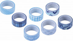 Набор клейких лент декоративных «Оттенки синего» - Фото 2