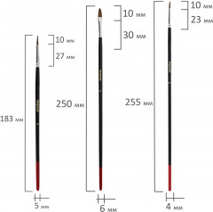 Набор кистей - Фото 4