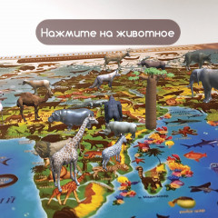 Карта мира интерактивная «Животный и растительный мир» - Фото 5