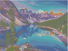 Мозаика алмазная «Горный пейзаж» - Фото 6