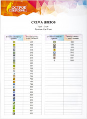 Мозаика алмазная «Горное озеро» - Фото 5