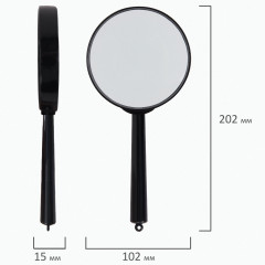 Лупа просмотровая 3-х кратное увеличение - Фото 5