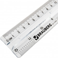 Линейка пластиковая с держателем - Фото 3