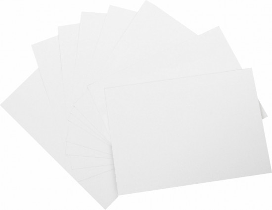 Набор картона белого